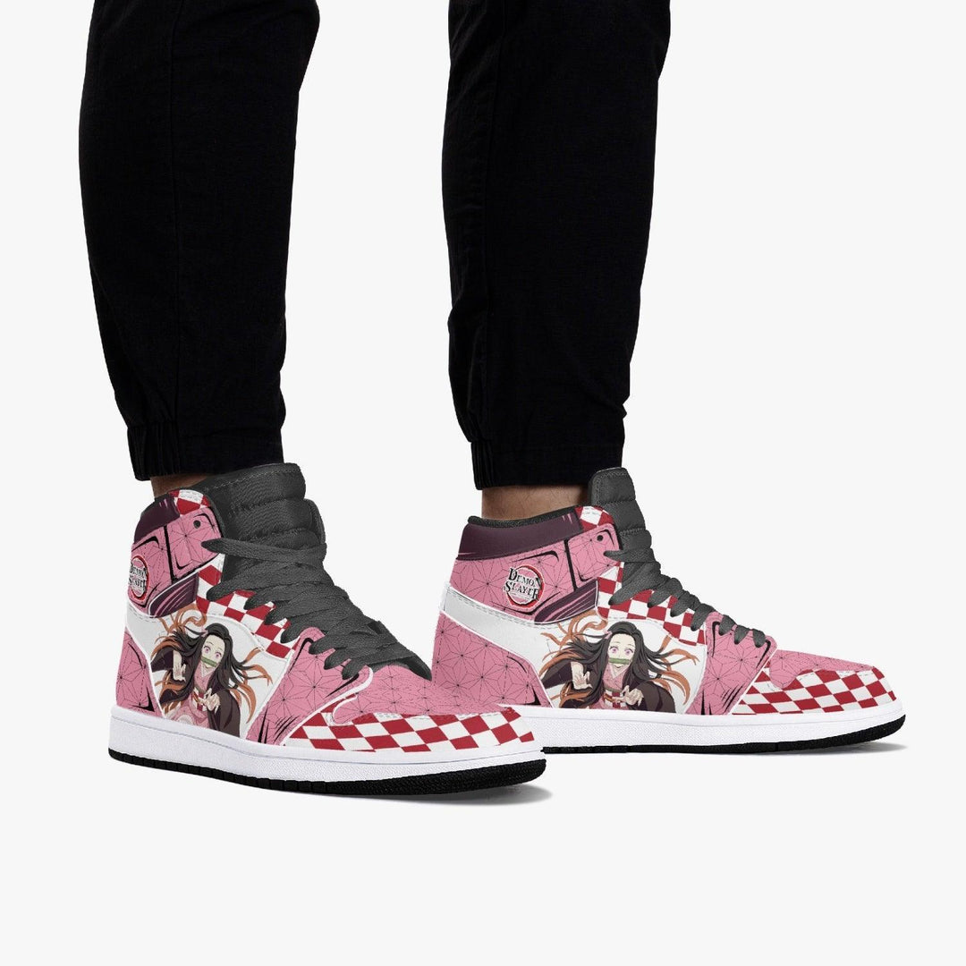 Demon Slayer Nezuko JD1 Mid Anime Shoes _ Demon Slayer _ Ayuko