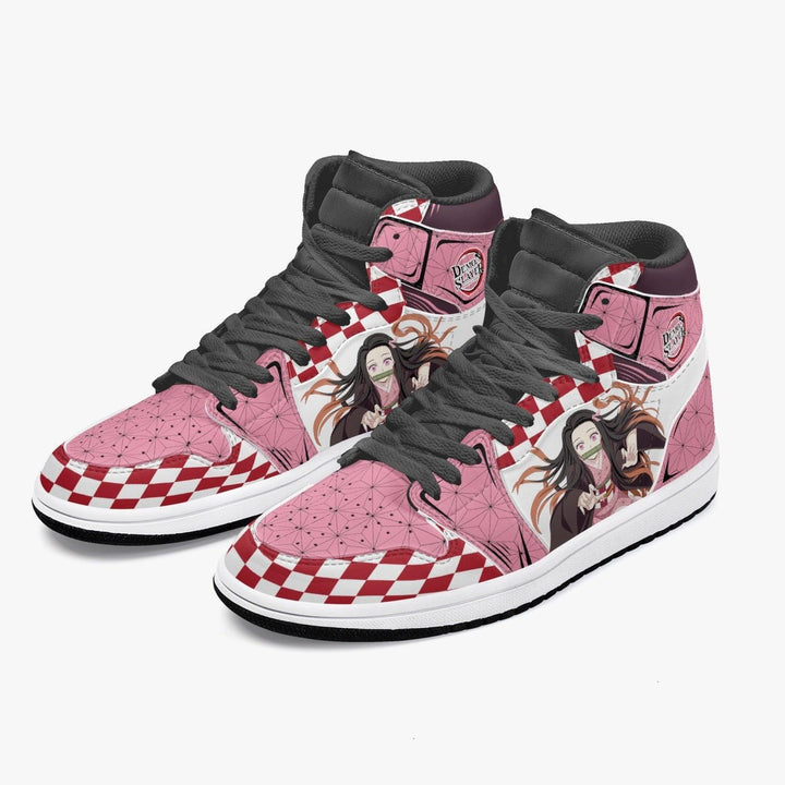 Demon Slayer Nezuko JD1 Mid Anime Shoes _ Demon Slayer _ Ayuko