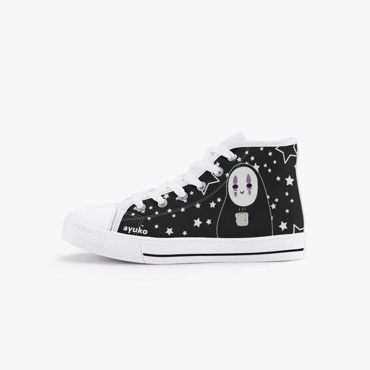 Spirited Away No Face Kids A-Star High Anime Shoes _ Spirited Away _ Ayuko