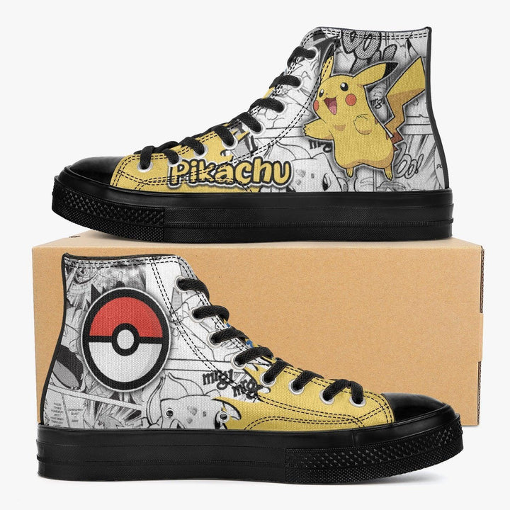 Pokemon Pikachu A-Star High Anime Shoes _ Pokemon _ Ayuko