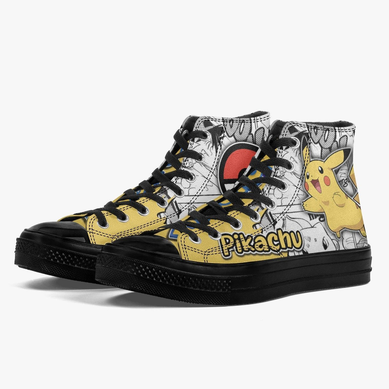 Pokemon Pikachu A-Star High Anime Shoes _ Pokemon _ Ayuko