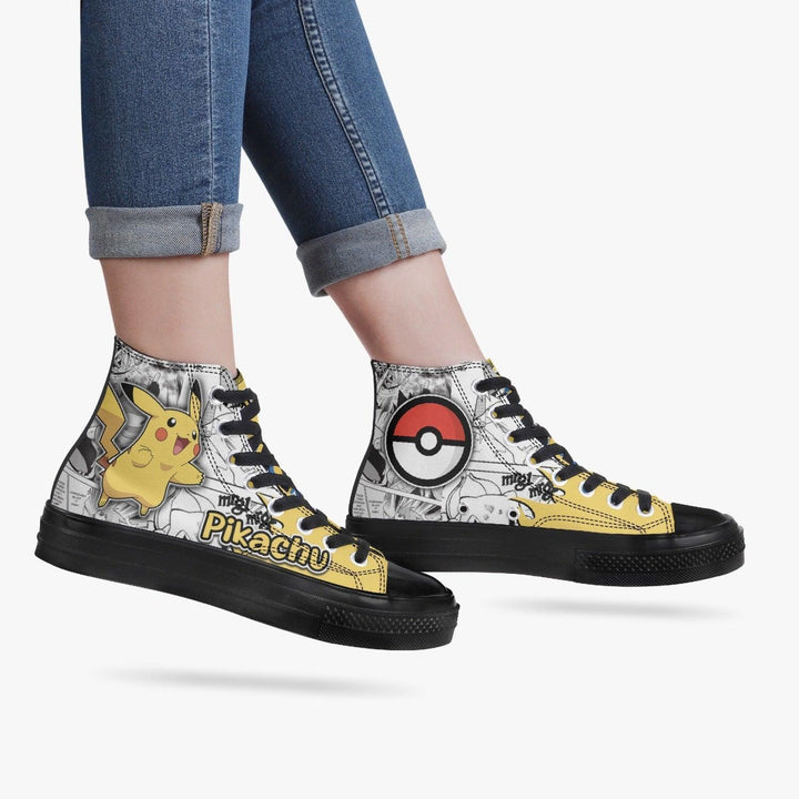 Pokemon Pikachu A-Star High Anime Shoes _ Pokemon _ Ayuko