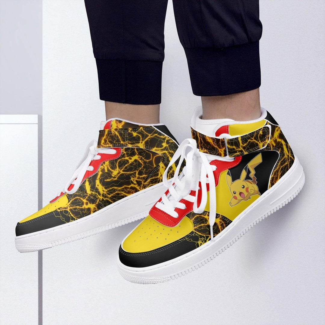 Pokemon Pikachu Air F1 Mid Anime Shoes _ Pokemon _ Ayuko