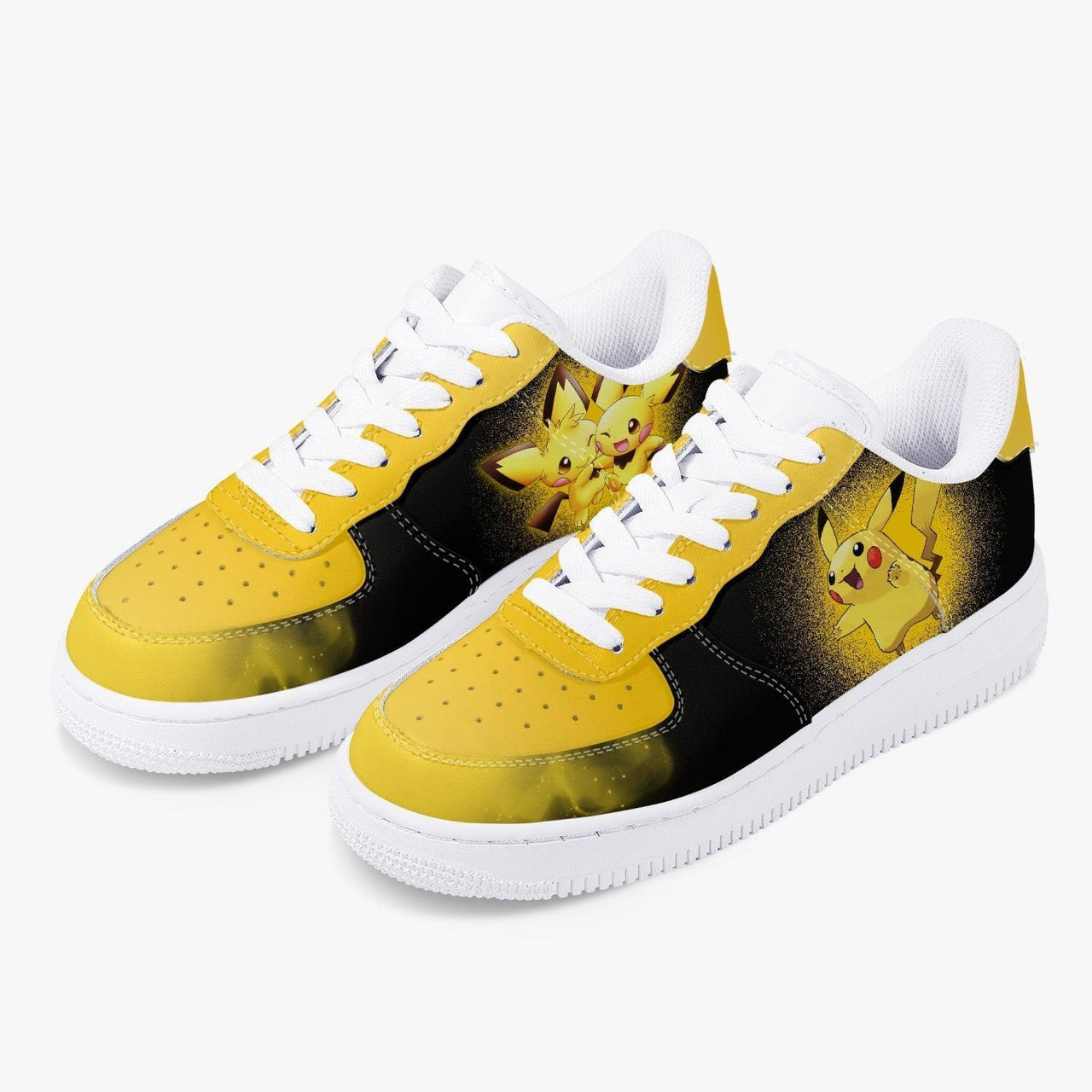 Pokemon Pikachu & Pichu Air F1 Low Anime Shoes _ Pokemon _ Ayuko