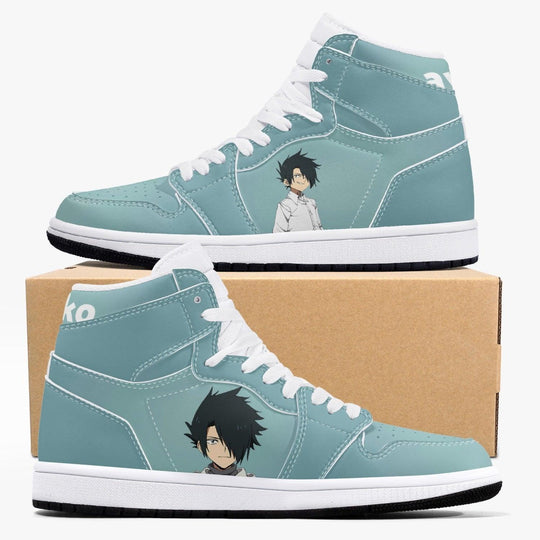 The Promised Neverland Ray JD1 Mid Anime Shoes _ The Promised neverland _ Ayuko