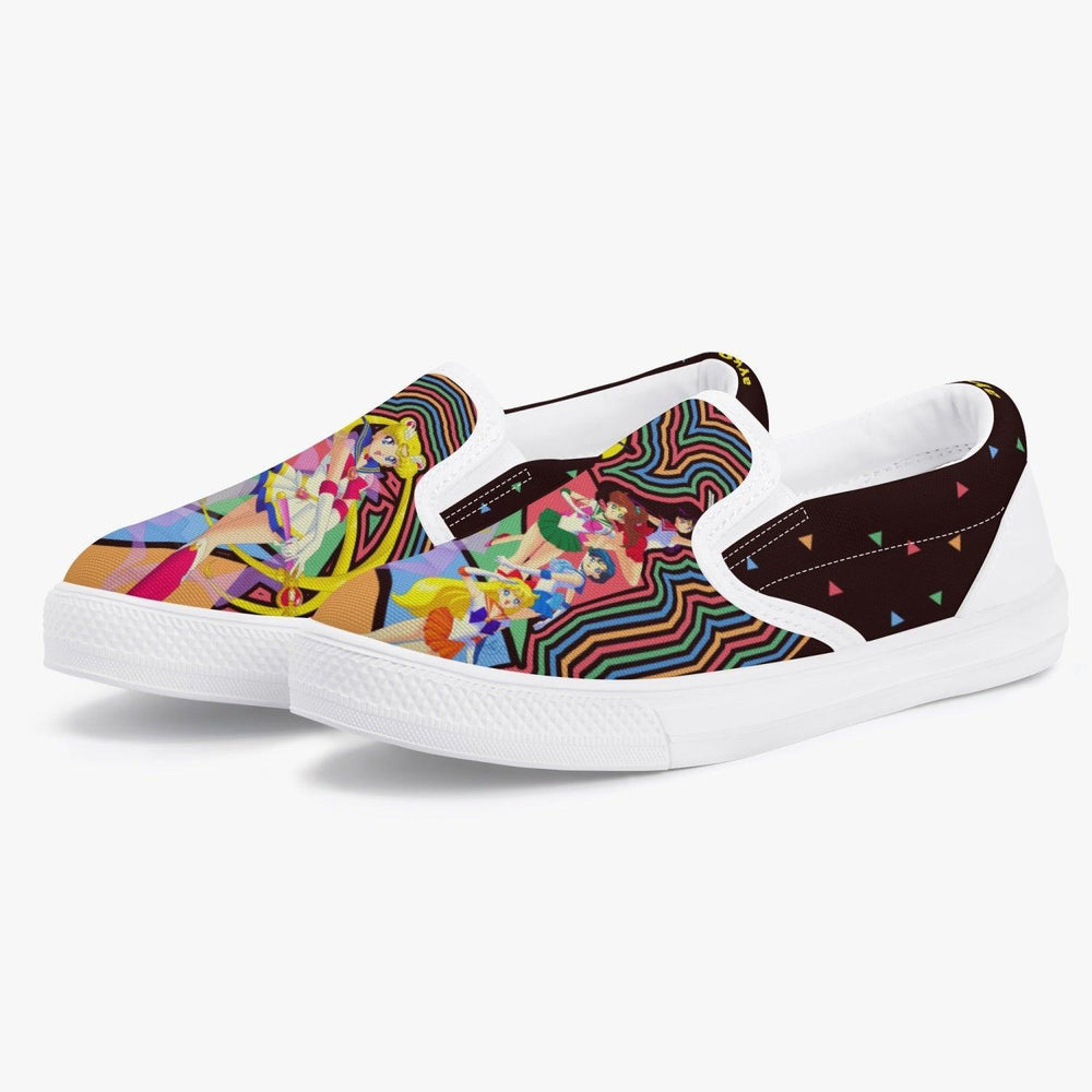 Sailor Moon Squad Kids Slip Ons Anime Shoes _ Sailor Moon _ Ayuko