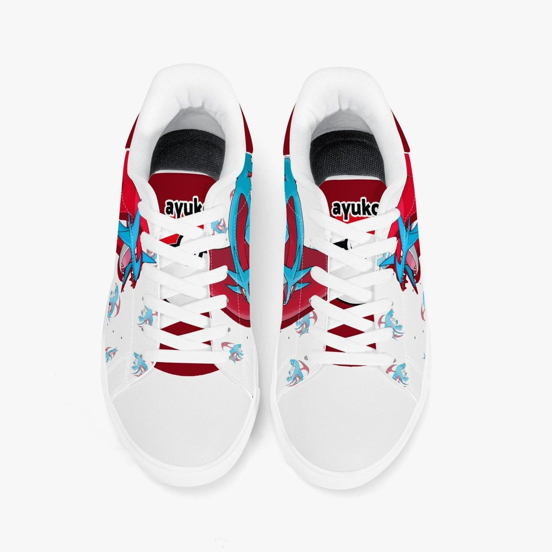 Pokemon Salamence Skate Anime Shoes _ Pokemon _ Ayuko