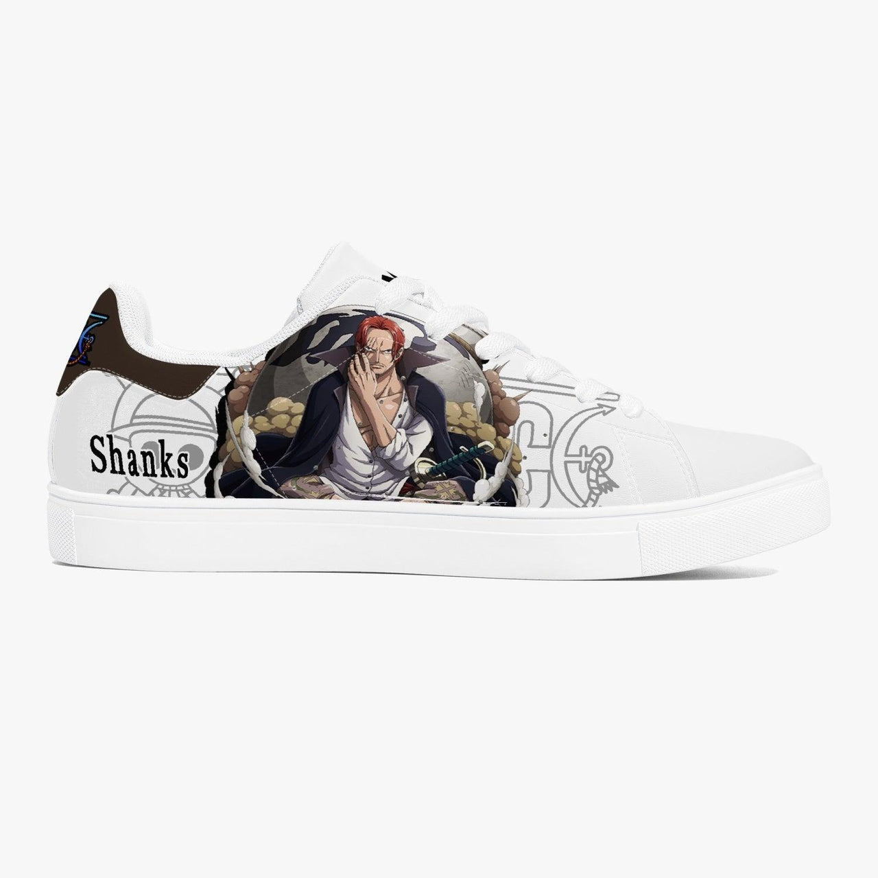 Stand out with Shanks Skate Anime Shoes inspired by One Piece _ One Piece _ Ayuko