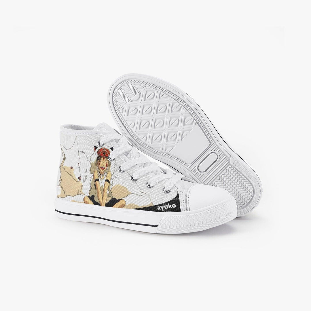 Princess Mononoke San Kids A-Star High Anime Shoes _ Princess Mononoke _ Ayuko