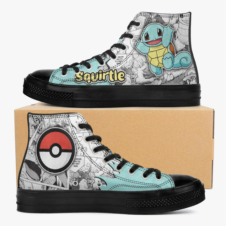 Pokemon Squirtle A-Star High Anime Shoes _ Pokemon _ Ayuko