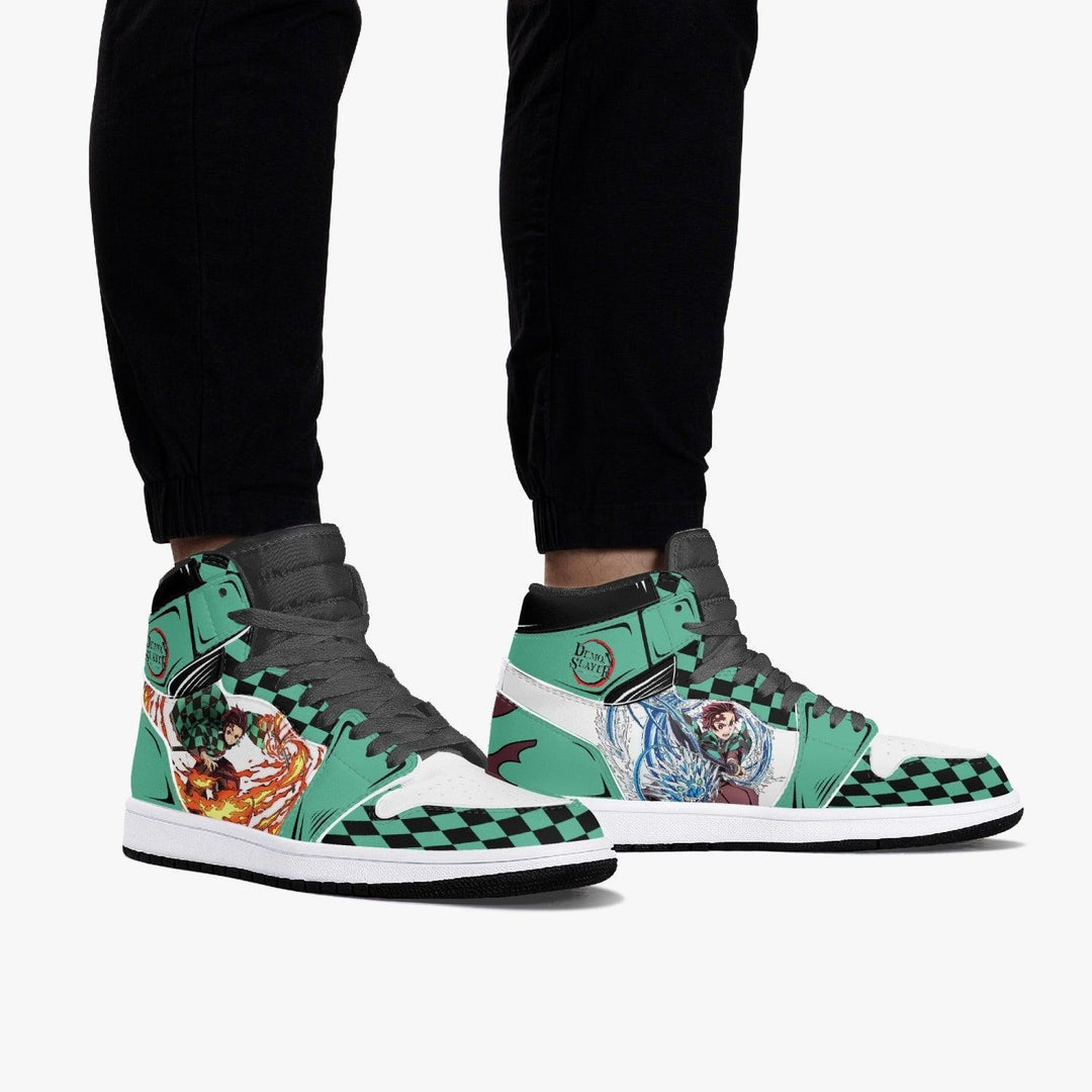 Demon Slayer Tanjiro JD1 Mid Anime Shoes _ Demon Slayer _ Ayuko