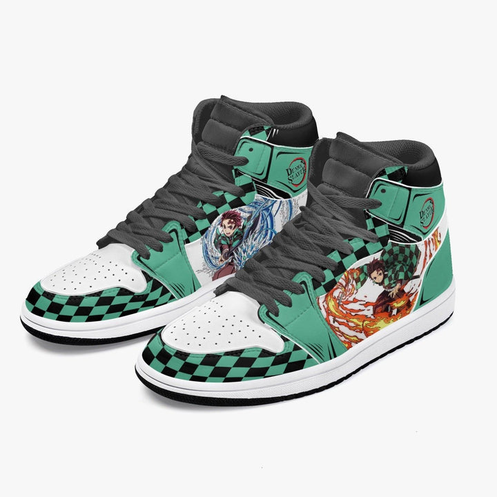 Demon Slayer Tanjiro JD1 Mid Anime Shoes _ Demon Slayer _ Ayuko