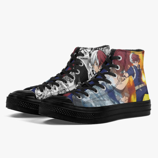 My Hero Academia Todoroki A-Star High Anime Shoes _ My Hero Academia _ Ayuko