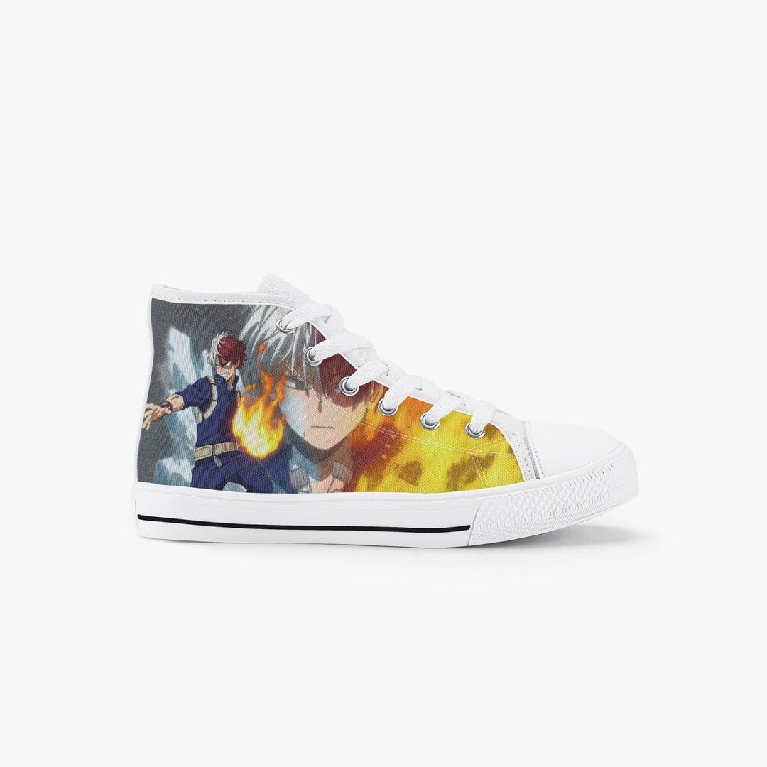 My Hero Academia Todoroki Kids A-Star High Anime Shoes _ My Hero Academia _ Ayuko