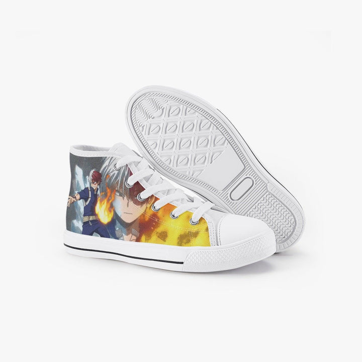 My Hero Academia Todoroki Kids A-Star High Anime Shoes _ My Hero Academia _ Ayuko