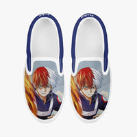 Thumbnail for My Hero Academia Todoroki Kids Slip Ons Anime Shoes _ My Hero Academia _ Ayuko