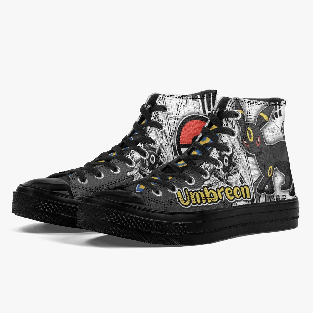 Pokemon Umbreon A-Star High Anime Shoes _ Pokemon _ Ayuko