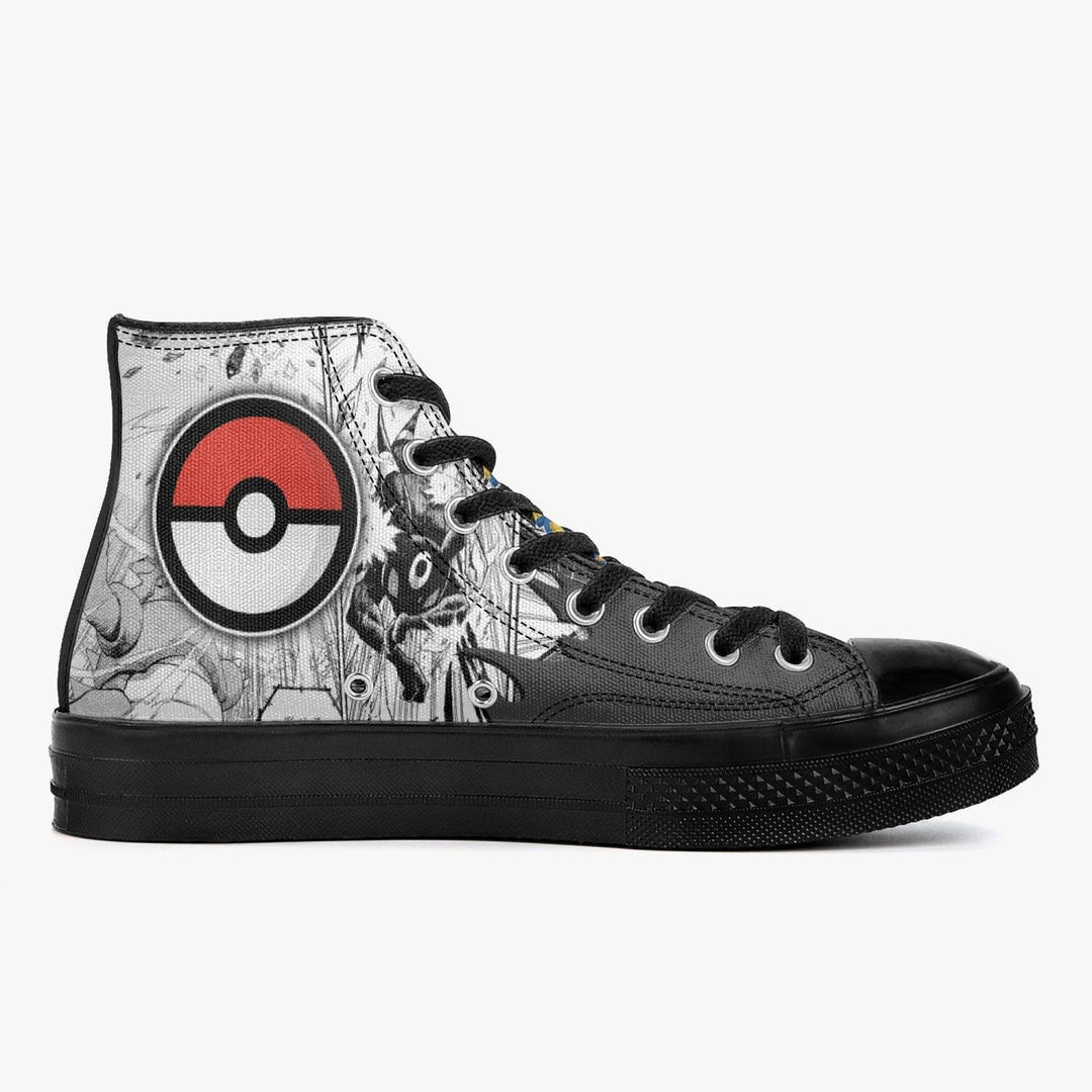 Pokemon Umbreon A-Star High Anime Shoes _ Pokemon _ Ayuko