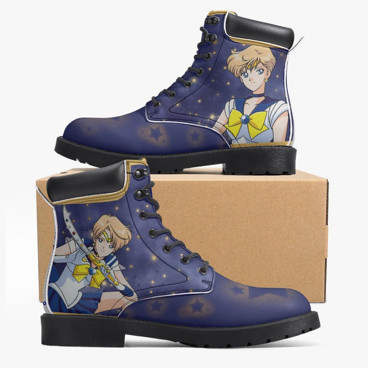 Sailor Moon Uranus A-Season Boots Anime Shoes _ Sailor Moon _ Ayuko