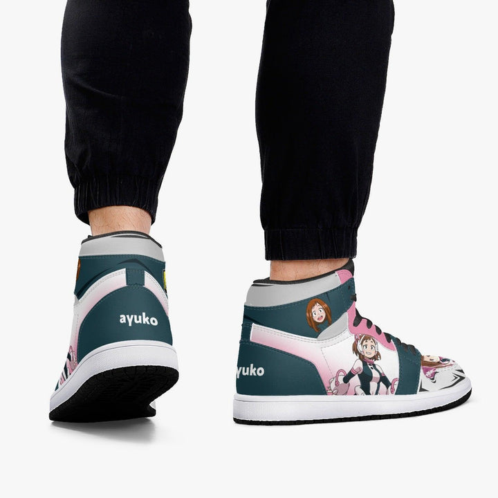 My Hero Academia Uraraka JD1 Mid Anime Shoes _ My Hero Academia _ Ayuko