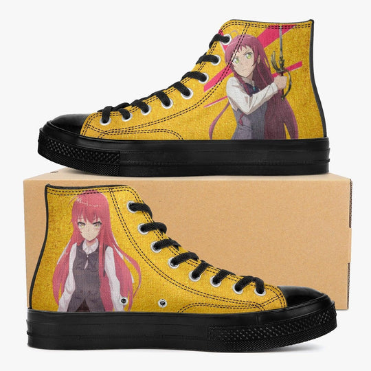 The Devil Is A Part Timer Emi Yusa A-Star High Anime Shoes _ The Devil Is A Part-Timer! _ Ayuko