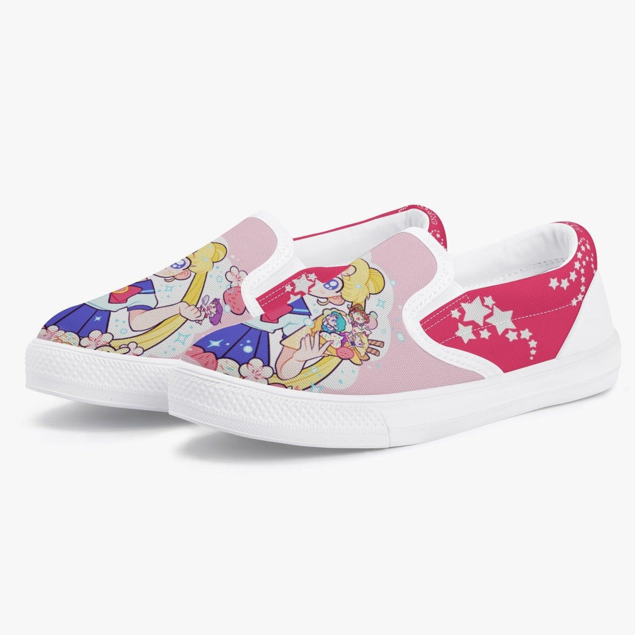 Sailor Moon Usagi Kids Slip Ons Anime Shoes _ Sailor Moon _ Ayuko