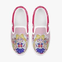 Thumbnail for Sailor Moon Usagi Kids Slip Ons Anime Shoes _ Sailor Moon _ Ayuko