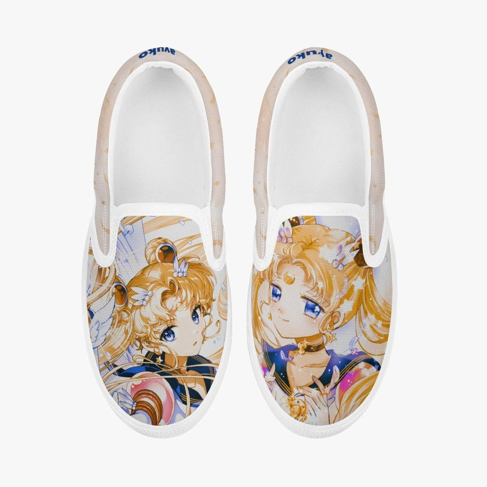 Sailor Moon Usagi Kids Slip Ons Anime Shoes _ Sailor Moon _ Ayuko