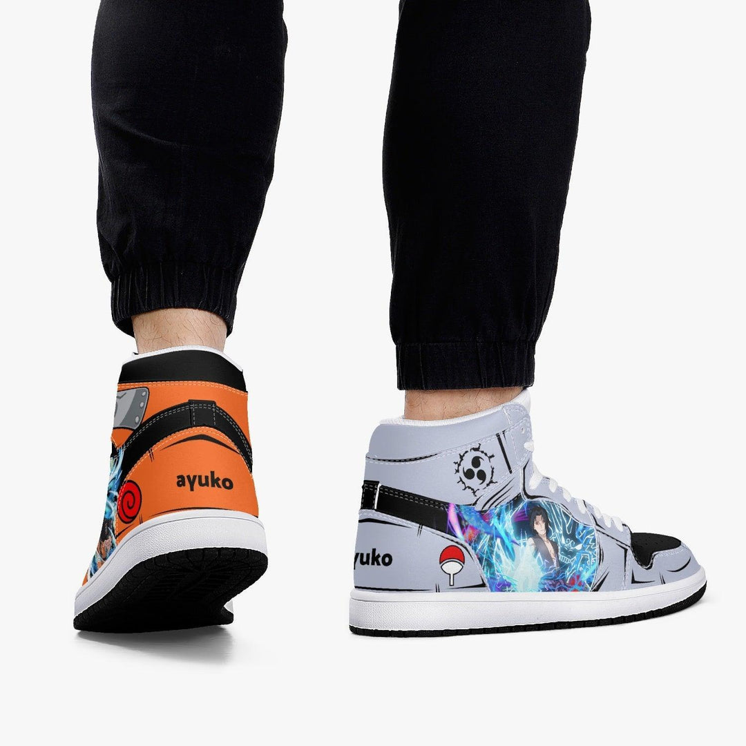 Naruto Shippuden Uzumaki Naruto Vs Sasuke JD1 Anime Shoes _ Naruto _ Ayuko