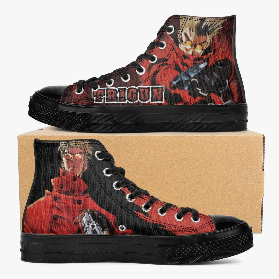 Trigun Vash The Stampede A-Star High Anime Shoes _ Trigun _ Ayuko