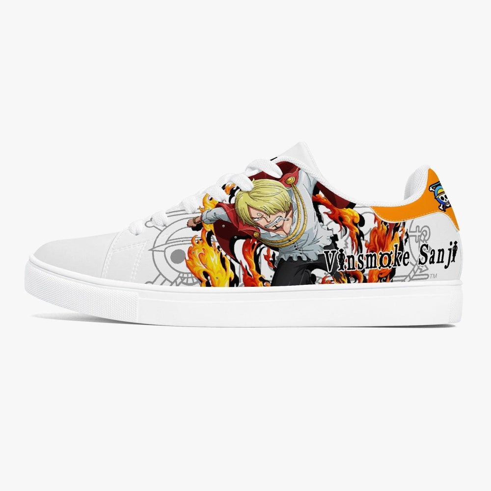 One Piece Vinsmoke Sanji Skate Anime Shoes _ One Piece _ Ayuko