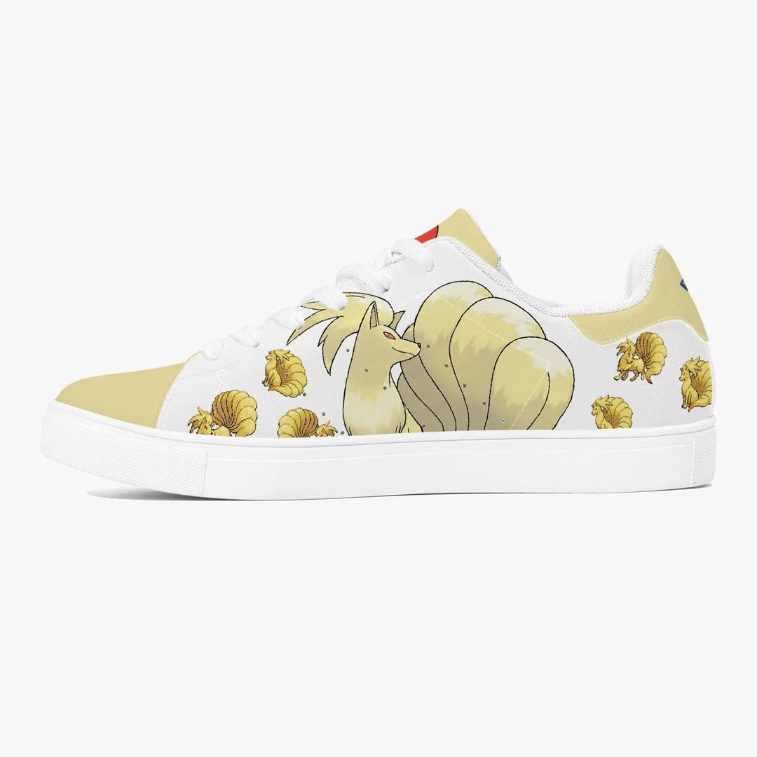 Pokemon Vulpix & Ninetails Skate Anime Shoes _ Pokemon _ Ayuko