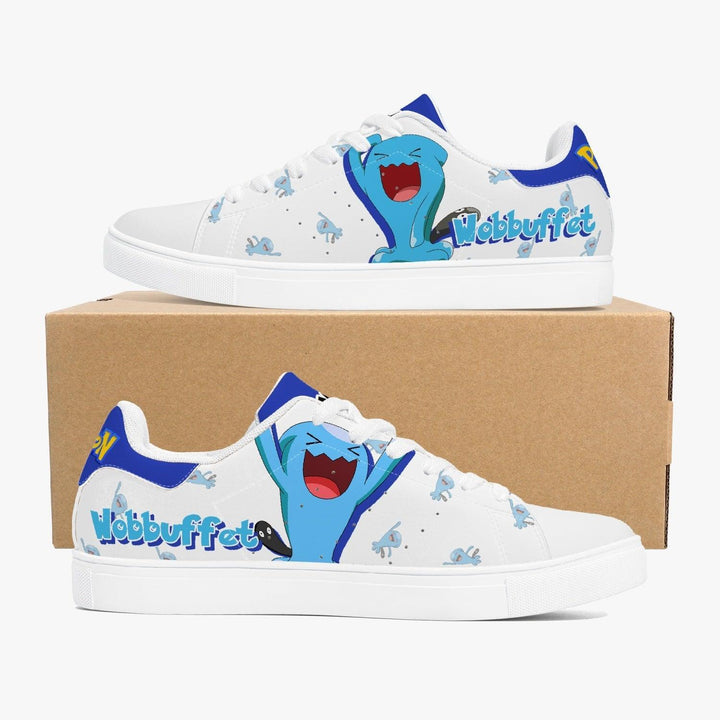 Pokemon Wobbuffet Skate Anime Shoes _ Pokemon _ Ayuko