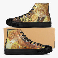 Thumbnail for Demon Slayer Zenitsu A-Star High Anime Shoes _ Demon Slayer _ Ayuko